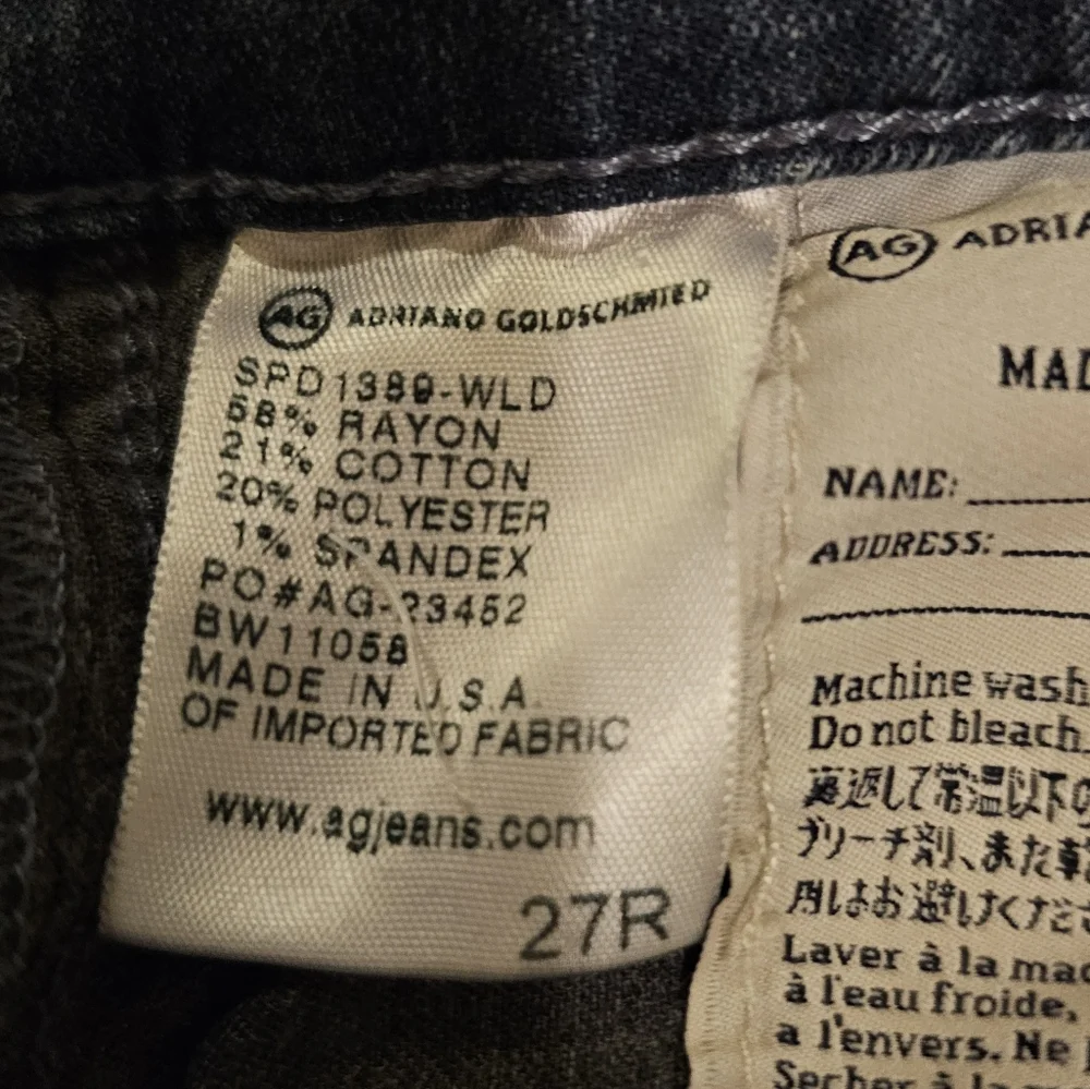 Ag Adriano Goldschmied pre loved